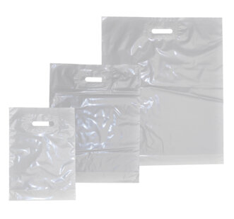 LDPE-Kunststofftaschen weiß