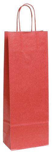 Papierweintasche mit gedrehtem Papiergriff