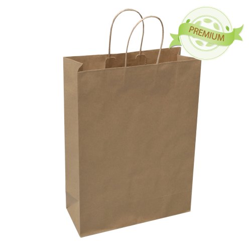 PREMIUM - Braunes glattes Papier