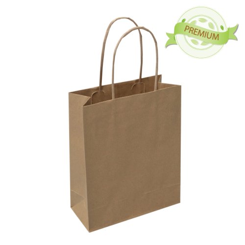 PREMIUM - Braunes glattes Papier