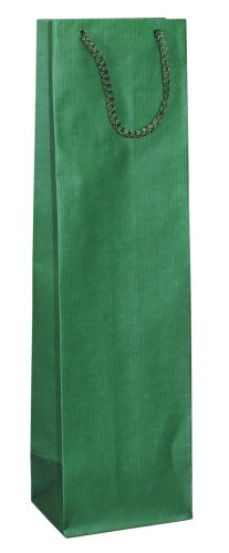 Papierweintaschee mit Textilgriff