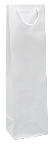 Papierweintaschee mit Textilgriff