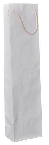 Papierweintaschee mit Textilgriff