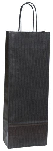 Papierweintasche mit gedrehtem Papiergriff